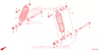 AMORTISSEUR ARRIERE pour Honda FOURTRAX 520 RUBICON DCT DELUXE 3CM de 2024