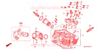 CULASSE pour Honda VTX 1800 C de 2004