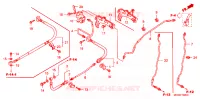 DURITES DE FREIN pour Honda VTX 1800 C de 2004