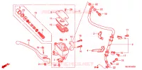 MAITRE CYLINDRE DE FREIN AVANT pour Honda SHADOW VT 750 AERO ABS TWO TONES de 2004