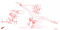 GUIDON   CARENAGE pour Honda SH 350 SMART TOP BOX de 2024