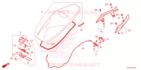 SELLE pour Honda SH 350 SMART TOP BOX de 2024