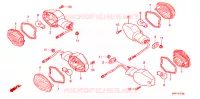 CLIGNOTANT pour Honda CB 1300 SUPER FOUR de 2008
