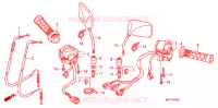 COMMODO   LEVIER   CABLE pour Honda CB 1300 SUPER FOUR de 2008