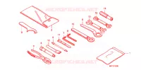 OUTIL pour Honda CB 1300 SUPER FOUR de 2008