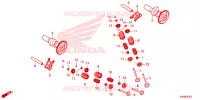 ARBRE A CAMES   SOUPAPE pour Honda CB 150 R ABS de 2024