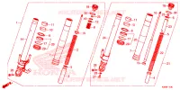 FOURCHE pour Honda CB 150 R ABS de 2024