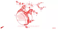 PHARE pour Honda CB 150 R ABS de 2024