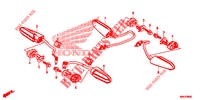 CLIGNOTANT pour Honda CB 150 R de 2019