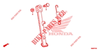 BEQUILLE LATERALE pour Honda CB 150 R de 2019