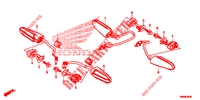 CLIGNOTANT pour Honda CB 150 R 2019 de 2020