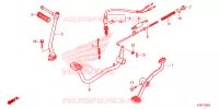 PEDALE   KICK pour Honda SUPER CUB 110 de 2019