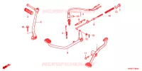 PEDALE   KICK pour Honda WAVE 110 Front brake disk, Kick start, Spoked wheels de 2016