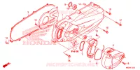 COUVERCLE GAUCHE pour Honda CLICK 125 de 2021