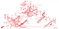 MARCHE PIEDS pour Honda SCOOPY 110 URBAN de 2018