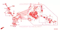 CORPS DE PAPILLON pour Honda SCOOPY 110 CLUB 12 IDLING STOP de 2018