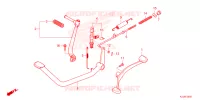 PEDALE   KICK pour Honda WAVE 110 Front brake disk, Electric start, Spoked wheels de 2023