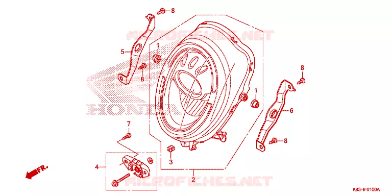 PHARE Honda SCOOTER 110 SCOOPY 2019  ACF110CBTK_TH