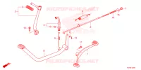 PEDALE   KICK pour Honda WAVE 125 Electric start, Spoked wheels de 2023