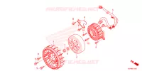 ROTOR   STATOR pour Honda SCOOPY 110 CLUB 12 de 2022