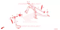 BEQUILLE pour Honda PCX 160 ABS de 2022