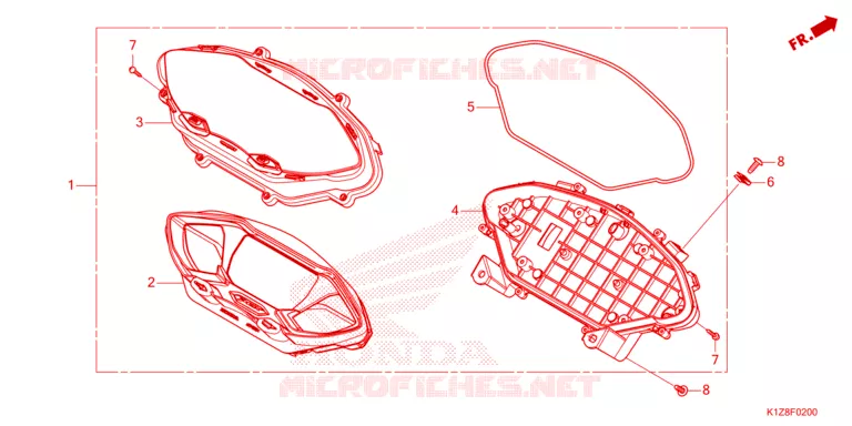 COMPTEUR Honda SCOOTER 160 PCX 2023  WW160AP