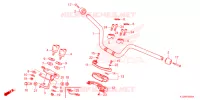 GUIDON   CARENAGE pour Honda PCX 160 de 2023
