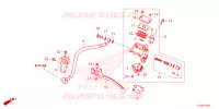 MAITRE CYLINDRE DE FREIN ARRIERE pour Honda PCX 160 ABS de 2023