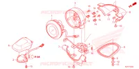 FEU ARRIERE pour Honda Z 125 MONKEY CUSTOM 70 de 2023