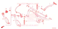 BEQUILLE pour Honda CLICK 125 SPOKED WHEELS de 2020