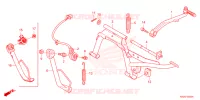 BEQUILLE pour Honda CLICK 125 SPOKED WHEELS de 2020