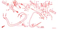 LEVIER DE GUIDON   CABLE   COMMODO pour Honda CLICK 125 SPOKED WHEELS de 2020