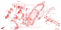 CADRE pour Honda CLICK 125 I Idling Stop Casted Wheels de 2017