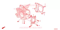 CYLINDRE pour Honda CLICK 125 I Idling Stop Casted Wheels de 2017