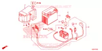 BATTERIE pour Honda CLICK 125 I Idling Stop Casted Wheels de 2020