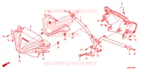 GUIDON   CARENAGE pour Honda CLICK 125 de 2023