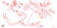 LEVIER DE GUIDON   CABLE   COMMODO pour Honda CLICK 125 de 2023