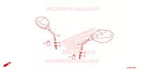 RETROVISEUR pour Honda ADV 150 ABS de 2020