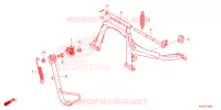 BEQUILLE pour Honda ADV 160 ABS de 2024