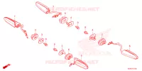 CLIGNOTANT pour Honda ADV 160 ABS de 2024