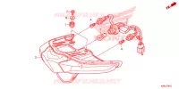 FEUX ARRIERE pour Honda WAVE 110 Front brake drum, Kick start, Spoked wheels de 2019