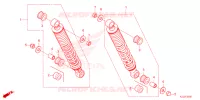 AMORTISSEUR ARRIERE pour Honda WAVE 110 Front brake disk, Electric start, Casted wheels de 2021