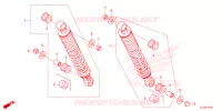 AMORTISSEUR ARRIERE pour Honda WAVE 110 Front brake disk, Electric start, Casted wheels de 2022