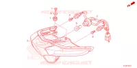 FEUX ARRIERE pour Honda WAVE 110 Front brake disk, Electric start, Casted wheels de 2022
