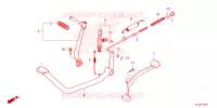 PEDALE   KICK pour Honda WAVE 110 Front brake disk, Electric start, Casted wheels de 2022