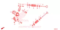 ARBRE A CAMES   SOUPAPE pour Honda WAVE 110 Front brake disk, Kick start, Spoked wheels de 2017