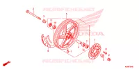 ROUE AVANT pour Honda PCX 150 de 2015