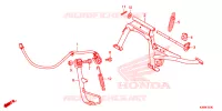 BEQUILLE pour Honda PCX 150 de 2016