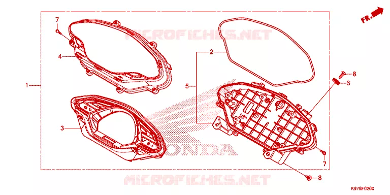 COMPTEUR Honda SCOOTER 150 PCX 2020  WW150L