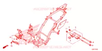 CADRE pour Honda CLICK 150 de 2018